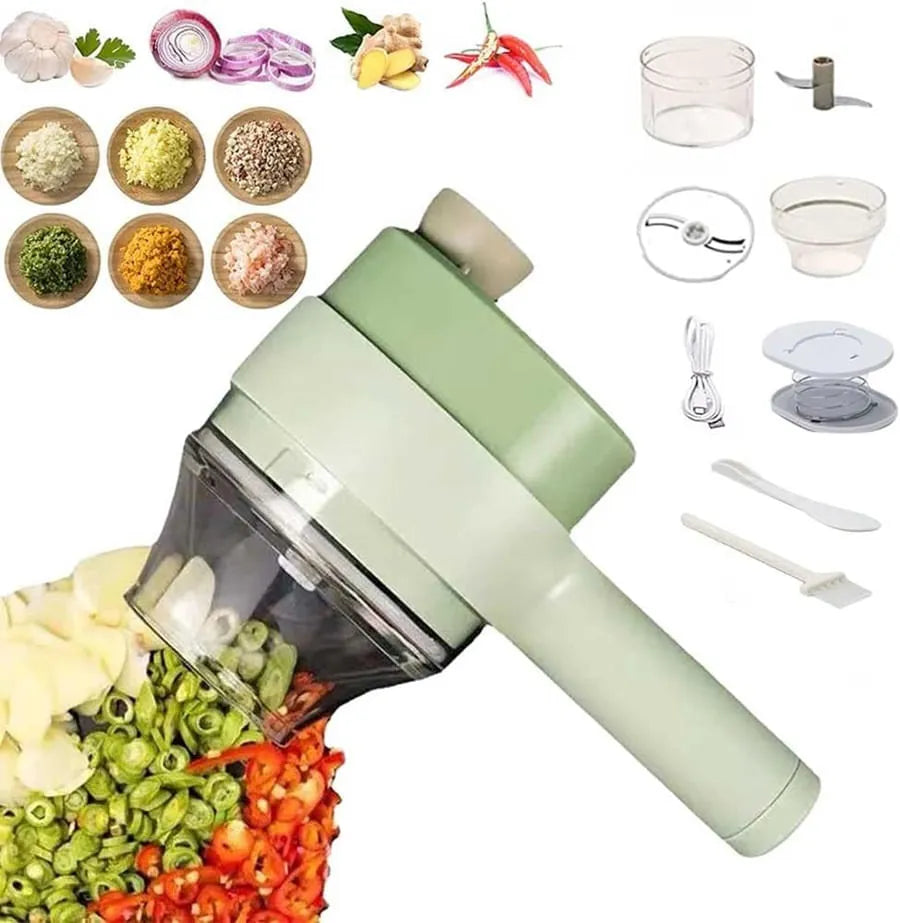 PICADORA ELECTRICA DE/MANO DE/VEGETALES 419G
