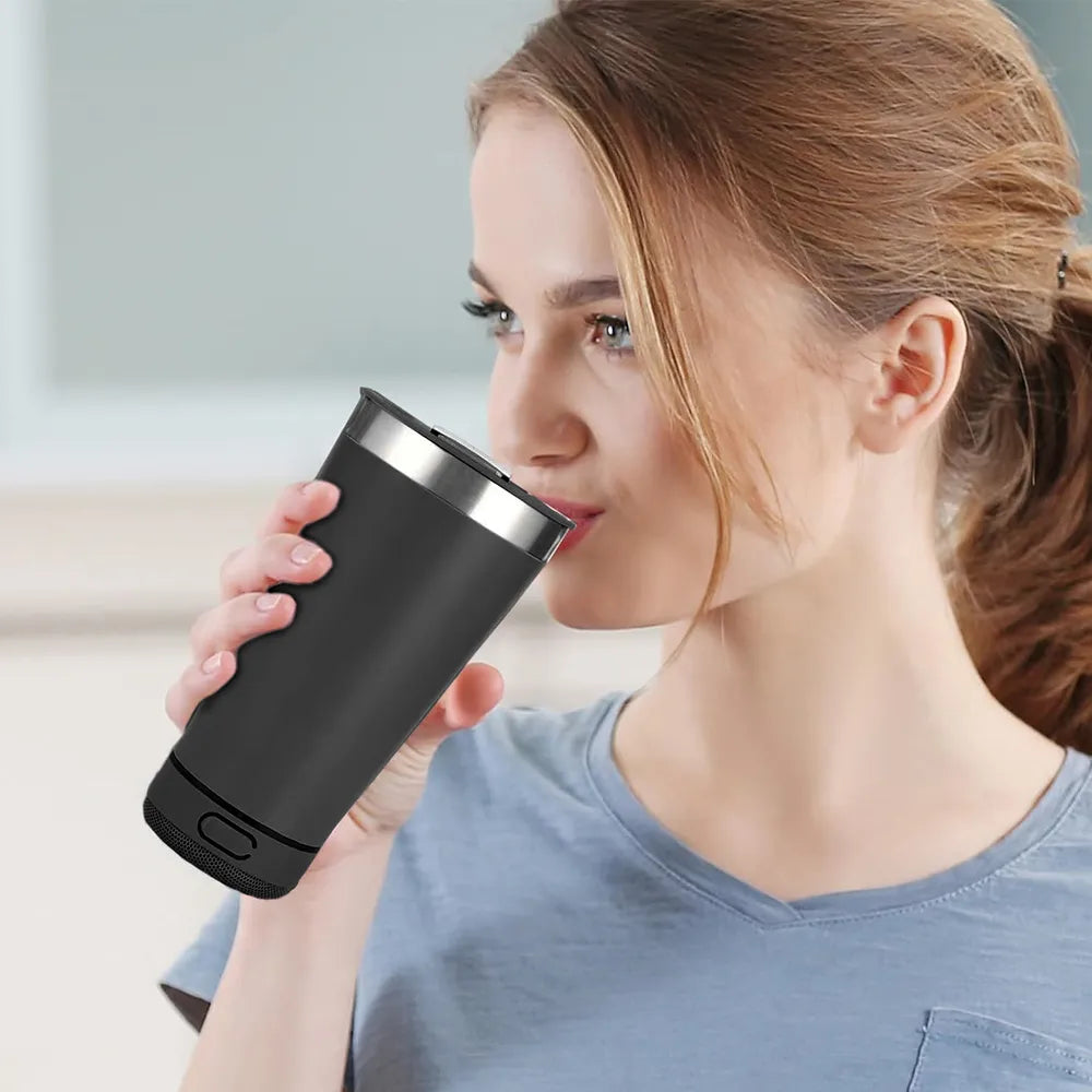 Vaso con Bocina Bluetooth